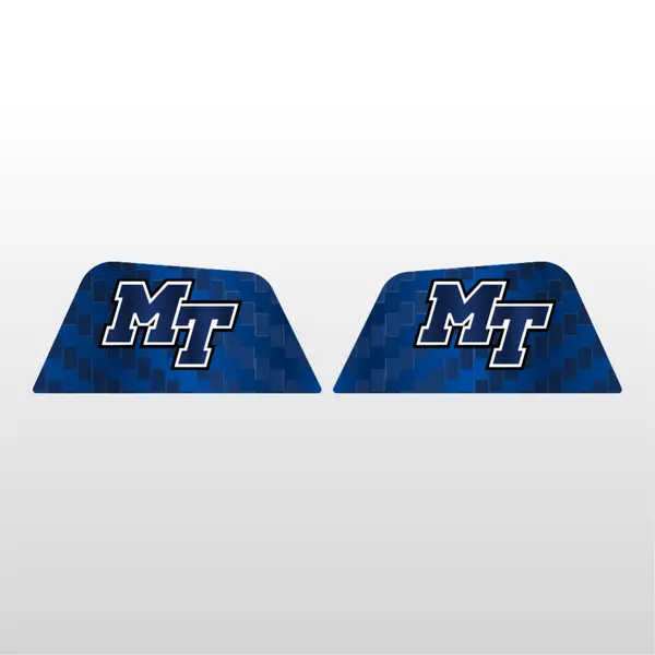 Custom Visor Tab Decals