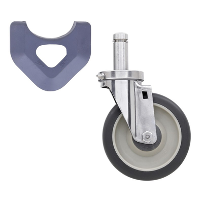 Metro 5MPXGSA Stainless Steel Cart-Washable Stem Caster Swivel