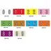 Kardex PSF-140 Compatible Numeric Label Rolls