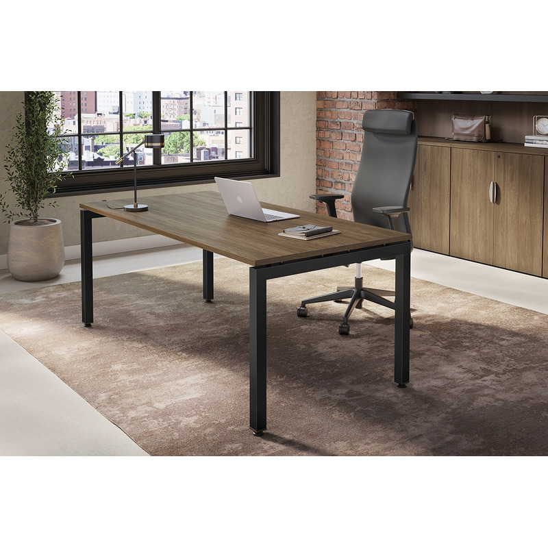 PLTLEG-U-36 36" METAL U LEG - Black