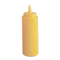 Thunder Group 8 oz Yellow Squeeze Bottle