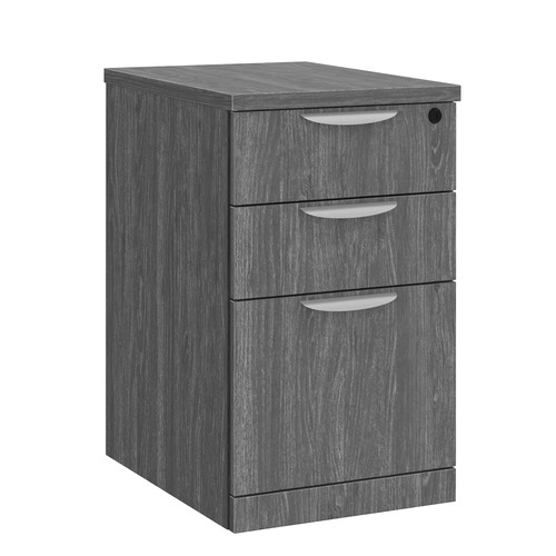 Classic Locking Mobile Box/Box/File Pedestals - 26.5" in Newport Grey
