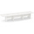 14' Classic Boat Shape Conference Table with Panel Base - White