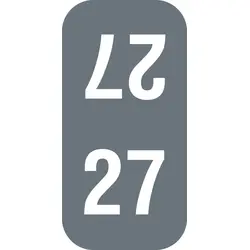 Smead Compatible Top Tab Yearcode 70800 Label Rolls