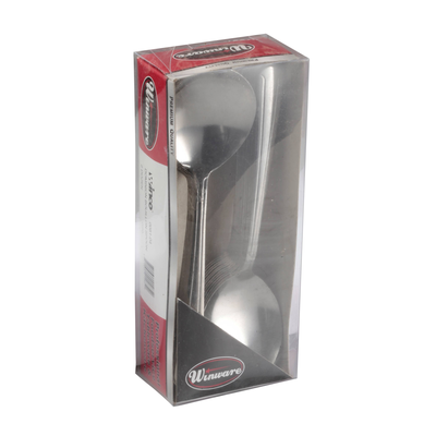 Winco 0081-04 6" Bouillon Spoon
