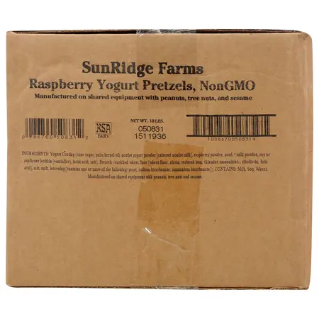 PRETZEL RASPBERRY YOGURT | 10 LBS