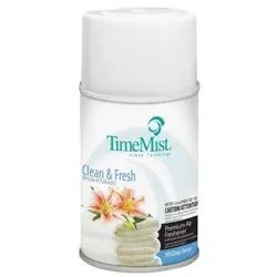 TIME MIST MICRO 2000 AIR FRESHENER, 3 OZ CLEAN N FRESH  12/CS