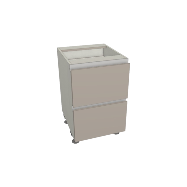 Capri Gola Base 2 Drawers 21" x 34.5" x 23.75"