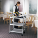 Cambro BC331KD480 Service Cart Open Design