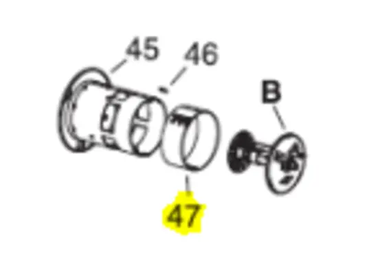 Veloci Heater Replacement Air adjustment shutter - Blaze