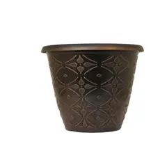 TVI Lindsay Round Planter 12"