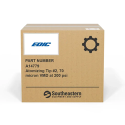Edic - A14779 - Atomizing Tip #2, 70 micron VMD at 200 psi