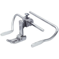 Hinged Quilting Presser Foot, with Dual Guides, for Industrial Single-Needle Lockstitch Machines