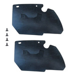 Door Hinge Dust Covers - w/Clips