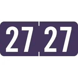 Tab Compatible Yearcode 91200 Label Rolls