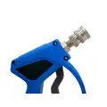 MTM Hydro SGS28 Blue Spray Gun, 4000 PSI, 12 GPM, Live Swivel, SS QC Fittings