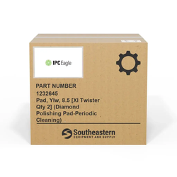 IPC Eagle - 1232645 - Pad, Ylw, 8.5 [Xl Twister Qty 2] (Diamond Polishing Pad-Periodic Cleaning)