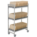 Cambro CPMU244875DRPKG Camshelving Mobile Drying Rack Cart 24"W 