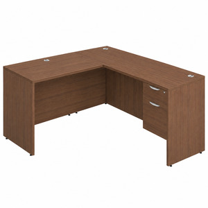 CLALD4042 72"x66" Classic L-Shape Desk - Modern Walnut