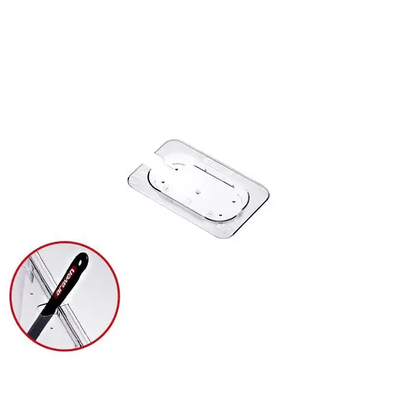 Araven 84013 Universal Polycarbonate GN 1/9 Notched Lid