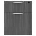 PL107 BOX/FILE HANGING PEDESTAL - Coastal Gray