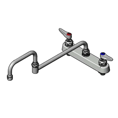 T&S Brass B-1132 Faucet 18" Double-Jointed Nozzle