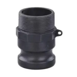 Cam and Groove Adapter, 1/2 in Type F x 1/2 in MNPT, Polypropylene