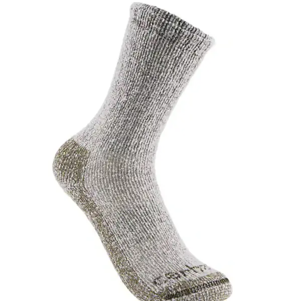 CARHARTT SC9690W - Women's Heavyweight Wool Blend Crew Sock - Dusty Olive