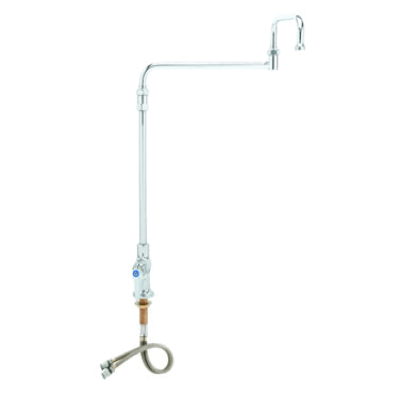 Vulcan SGLTS 18NZLJ Single Pantry Deck Mount Faucet 18" Double Jointed Swivel Spout