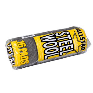 Allstar Steel Wool Pads 16 Per Sleeve 0000 Grade
