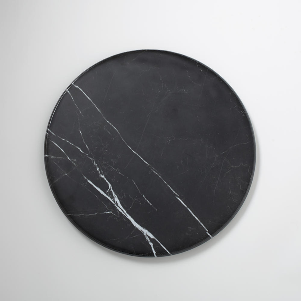 Black Marble Melamine Serving Boards