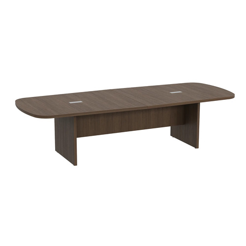 Classic Arena Conference Table 10 Ft - Modern Walnut