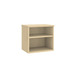 PL1053 OPEN SIDE CABINET - MAPLE