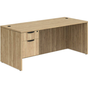 CLASD1021- Classic Desk 71" X 30" with Box/File Pedestal- Aspen