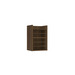 PL1022VHO VERTICAL HUTCH ORGANIZER- Modern Walnut