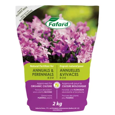 Fafard Natural Fertilizer for Annuals/Perennials