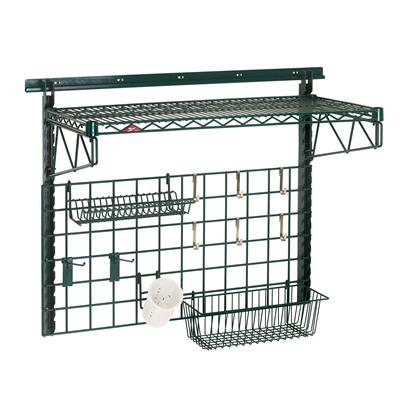 Metro SWK36-1A1-SR Pos Sink Task Station Wall Shelving Kit 40" Wall Track