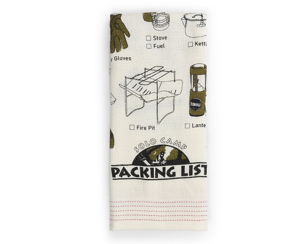 Tea Towel - Solo Camping