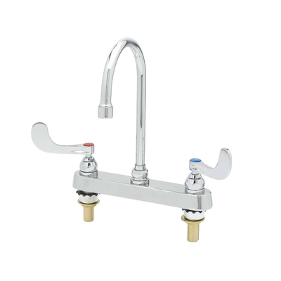 T&S Brass B-1142-04XS-F12 Workboard Faucet Deck Mount