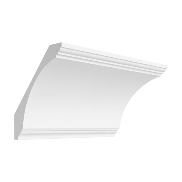 Pure White  Cove Moulding 96'