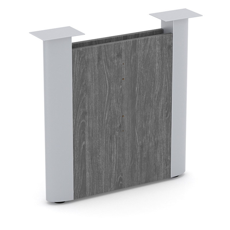 PL389ELPCENTP1 ACCENT CENTER BASE PANEL- Newport Gray with Silver
