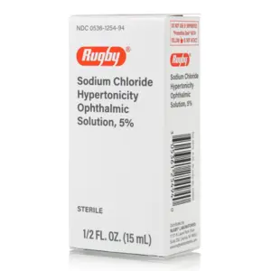 Sodium Chloride 5%, 15mL NDC  00536125494 Major Pharma
