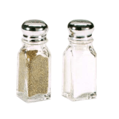 Vollrath 202-12 Dripcut Salt & Pepper Shaker 2Oz.