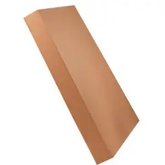 49 X 41 X 5 ECT32 KRAFT GAYLORD LID WITH INTERLOCKING CORNERS, 5/BD