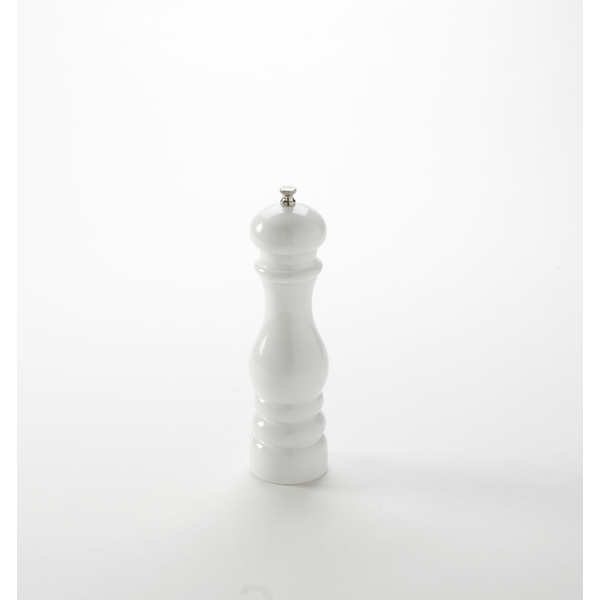 White Wood Pepper Mills