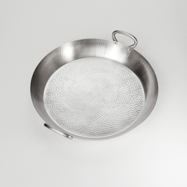 Hammered Stainless Steel Griddles & Stands