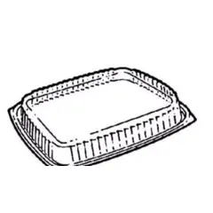 CI8-5301 CLEAR SNAP-ON DOME DELI LID FOR 48 OZ & 64 OZ CONTAINERS, 220/CS