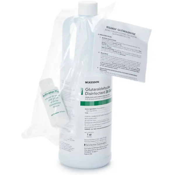 Glutaraldehyde Disinfectant REGIMINE, 32 oz, Activation Required 28Day Mckesson 341