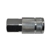 Automotive 8-Ball Steel Air Coupler (3/8"Body, 3/8 Female NPT) Bulk Packed