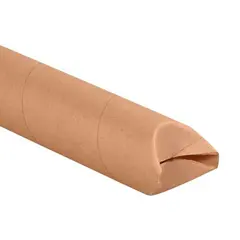 3 X 26" KRAFT MAILING TUBE, CRIMPED END 24/CS  S3026K